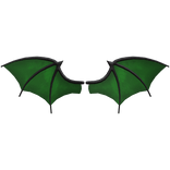 XL Green Bat Wings