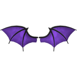 XL Purple Bat Wings