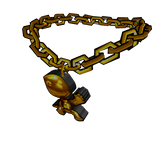 Y2K 2000s Golden Chain