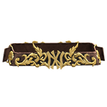 Y2K 2000s Grunge NY Belt Gold Brown 3.0