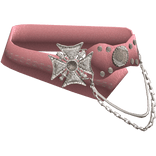 Y2K 2000s Trendy Belt Strass Chains Pink