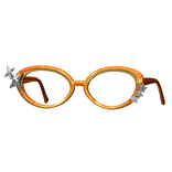 -',ৎ Y2K Baddie Bling Glasses in Orange