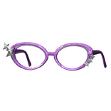 -',ৎ Y2K Baddie Bling Glasses in Purple