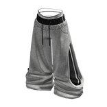 [Y2K] Baggy Layered Sweatpants Streetwear ✨