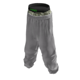 Y2K Baggy Sweatpants W/ PSD $$$ Underwear