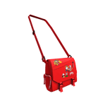 Y2K Battle For Peach Red Satchel Bag