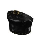 Y2K Belt Bustier Top Latex