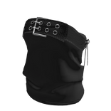 💗Y2K BELTED TUBE TOP_BLACK