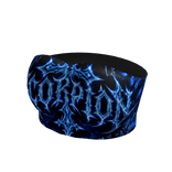 Y2K black and Blue Scorpion Top
