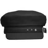 Y2K Black Beret Cap Hat w Stars