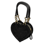 Y2K Black Heart Bag