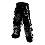 Y2K Black Joker Pants 