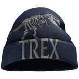 Y2K Blue TRex Beanie