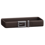 Y2K Brown Leather Belt