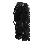 🍀Y2K Cargo Pants w Strap (Black)