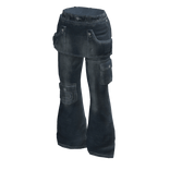 Y2K Cargo Skirt-Pants