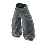 ★y2k chain loosefit wide vintage jeans★