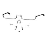 Y2K Glasses with Emo Face Piercings