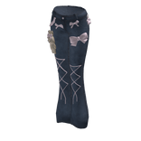 y2k coquette jeans in pink