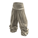 Y2K Cream Baggy Oversized Stacked Sweatpants
