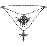 Y2k Cross / Skull chain