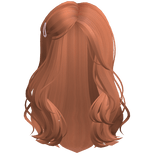 Y2K Cute Kawaii Orange Mermaid Hair :3 !୧