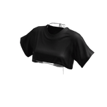 Y2K Cutout Layered Crop Top Black [JEYS]