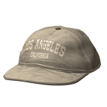 Y2K Distressed Cap Backwards Beige