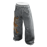 💗Y2K DOUBLE-LAYER Baggy Jeans Grey💗