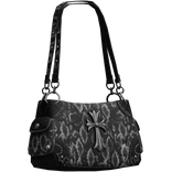 🩶 Y2K Emo Chrome Handbag