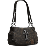 🍂 Y2K Emo Chrome Handbag