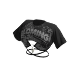 Y2K Emo Goth Black Crop Top Aesthetic