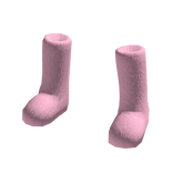 Y2K Fuzzy Pink Boots