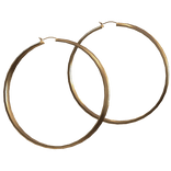 Y2k Gold Hoops