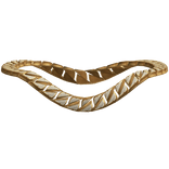 Y2K Gold Iced Out Metal Chain Necklace