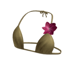 Y2K Gold Summer Beach Bikini 