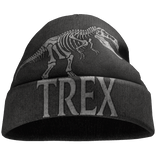 Y2K Gray TRex Beanie