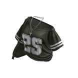 Y2K Green Off-Shoulder Jersey w/ Cross Bag