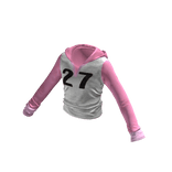 💗Y2K GRUNGE 27 HOODIE_PINK