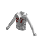 💗Y2K GRUNGE 27 HOODIE_WHITE