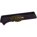 Y2k Grunge Grenade Belt Purple 3.0