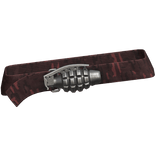 Y2k Grunge Grenade Belt Red Camo 3.0