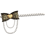 Y2K Gyaru Leopard Bow Waist Belt 3.0