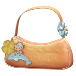 Y2K Gyaru Summer Beach Shoulder Bag in Orange
