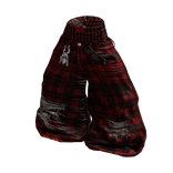 Y2K Halloween Saggy Boxer Jeans (Plaid)