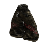 Y2K Halloween Saggy Boxer Jeans (Zombie)