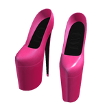 Y2K Hot Pink Extreme Tallest Platform Heels