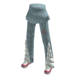 Y2K Jeans with  Skirt and Bunny 🐰