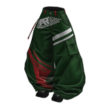 Y2K Kanjozoku Touge Tracksuits (Black ForestGreen)