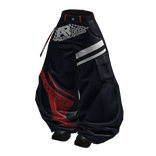 Y2K Kanjozoku Touge Tracksuits (Black Navy Blue)